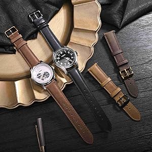 Amazon.com: Anbeer 16mm Retro Watch Band Quick Release,Crazy